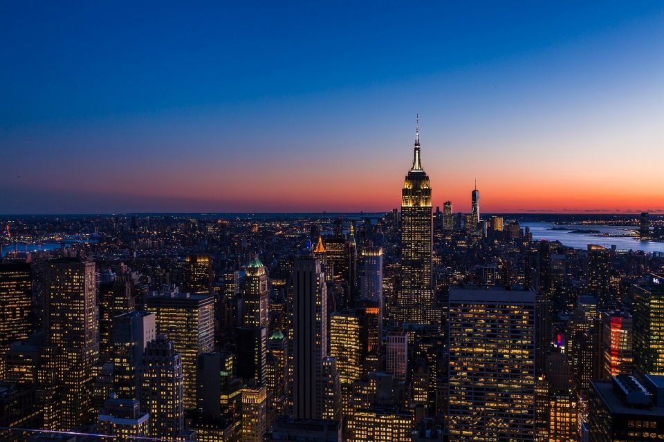 Skyline of NYC - from Rockefeller